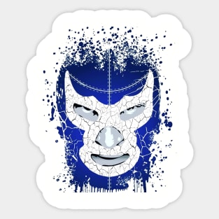 Feel-Ink Blue Demon Lucha Libre Mexican Wrestler Legend Sticker